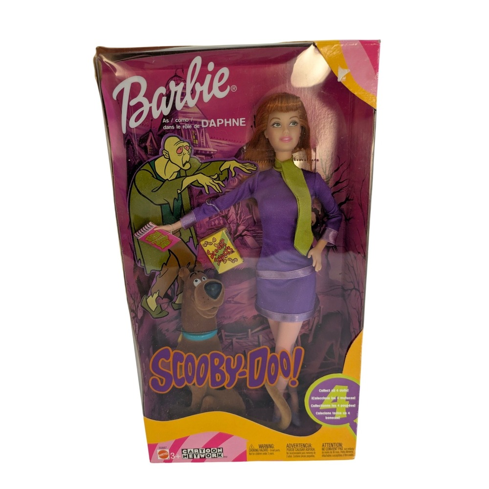 Barbie as Daphne Scooby-Doo Doll 2003 Mattel 55887‎ Rare Collectible NIB